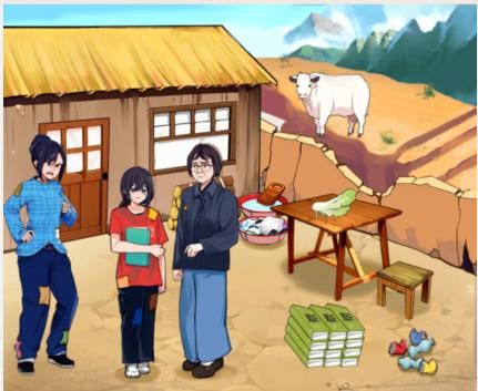 抖音就我眼神好拖动老师赠予的知识帮助女孩走出大山如何过关