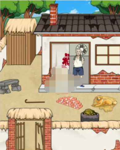 抖音想不到鸭看望爷爷如何过关