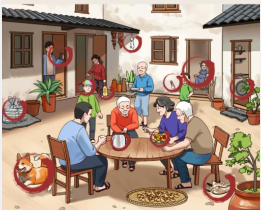 抖音想不到鸭怀旧大庭院答案是什么