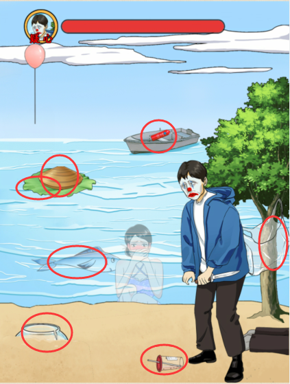整个活吧河流避险打消杀人犯的疑心怎么通关