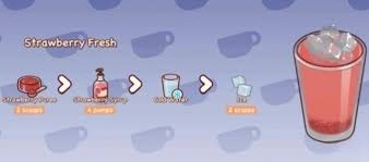 可口的咖啡鲜草莓饮品配方是什么
