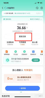 抖音月付提前还款后退单如何处理