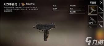 和平精英全冲锋枪图鉴有哪些