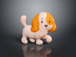 画图3d如何制作3D小狗