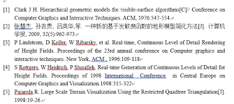 word排版方法中论文写作常见的参考文献格式怎么对齐