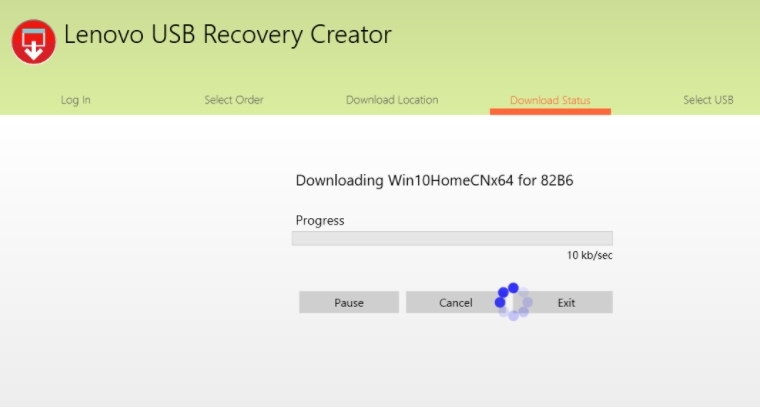 Lenovo USB Recovery Creator3