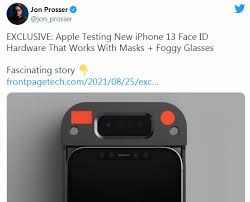 iPhone13戴口罩如何进行人脸识别