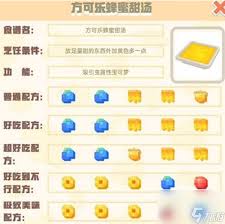 宝可梦大探险蜂蜜甜汤有啥作用