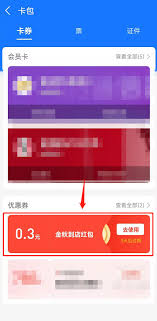 支付宝金秋优惠券怎么用