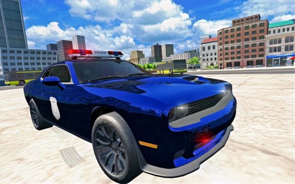 真正的道奇肌肉警车驾驶免费版