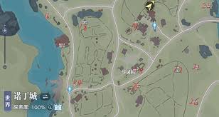 斗罗大陆猎魂世界诺丁城斗罗秘藏位置在哪