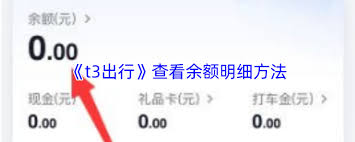 如何查看t3出行消费记录