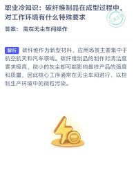 碳纤维制品成型对工作环境有啥特殊要求