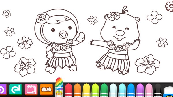 小猪佩奇涂鸦画本先行服