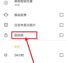 极简日记app如何设置密码锁