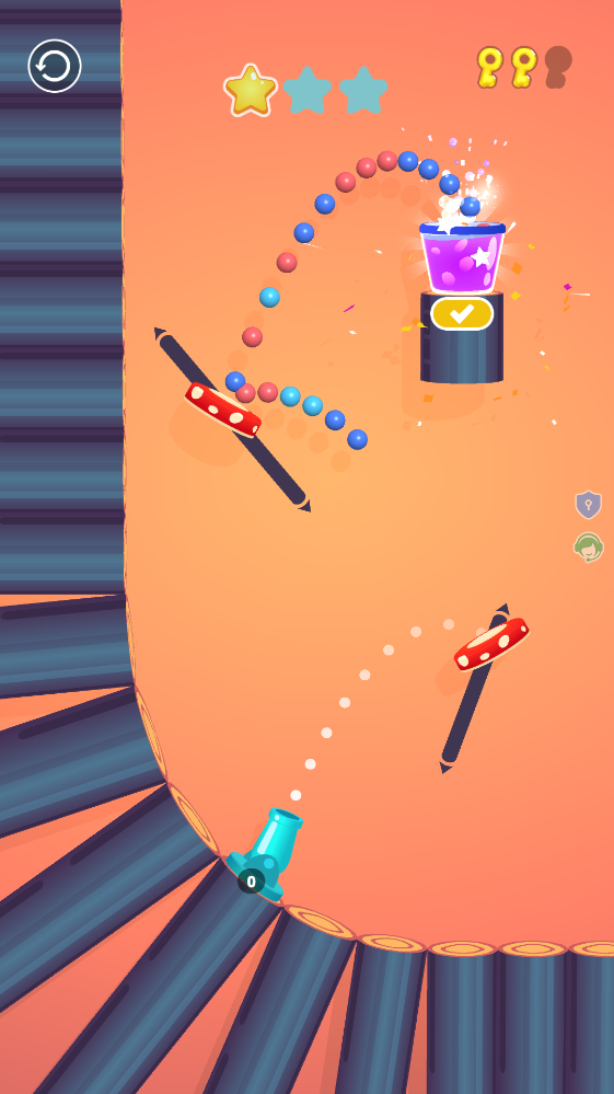 弹球射击先行服