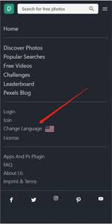 Pexels如何设置中文