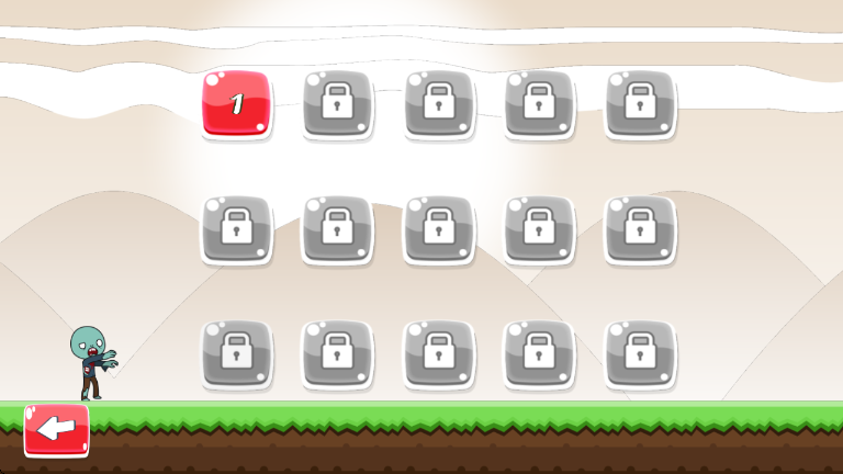 弹弓僵尸战争Angry zombies存档版