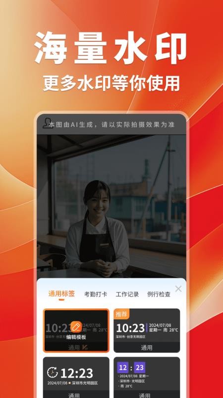 工作打卡水印相机官网版