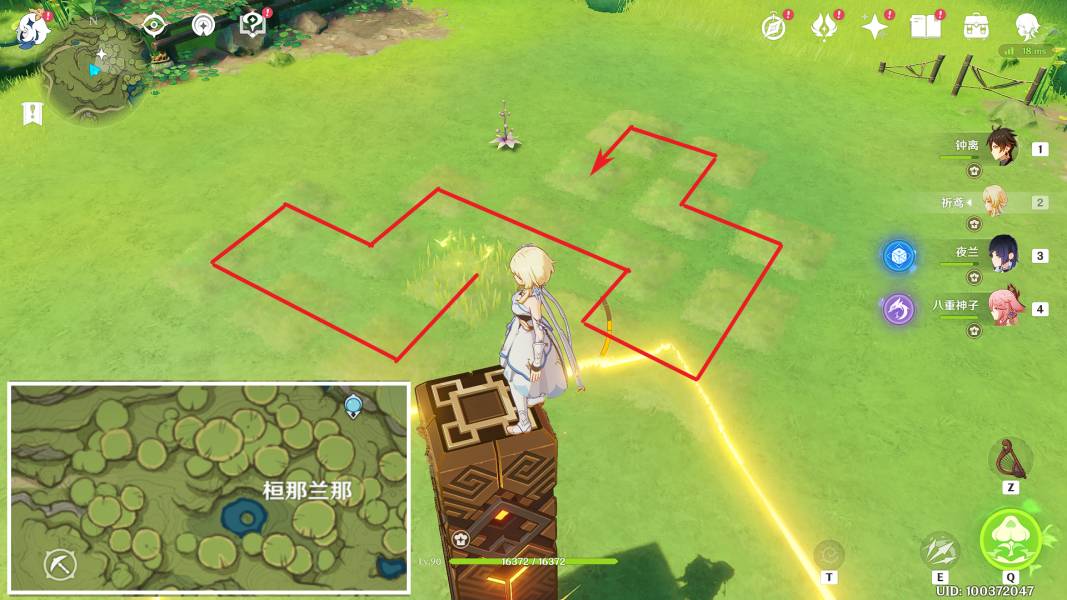 原神苗圃精灵在哪