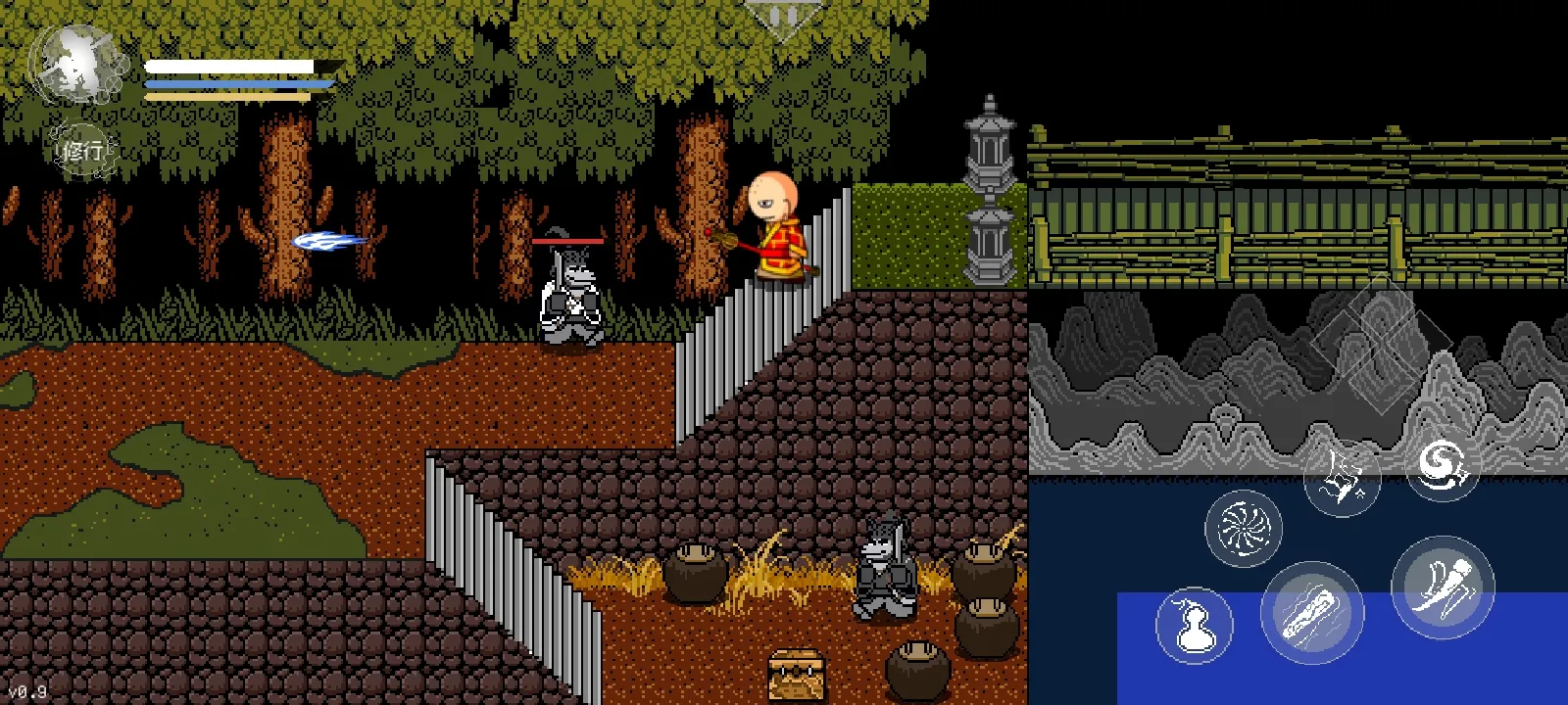 黑神话像素版唐三葬模组汉化版