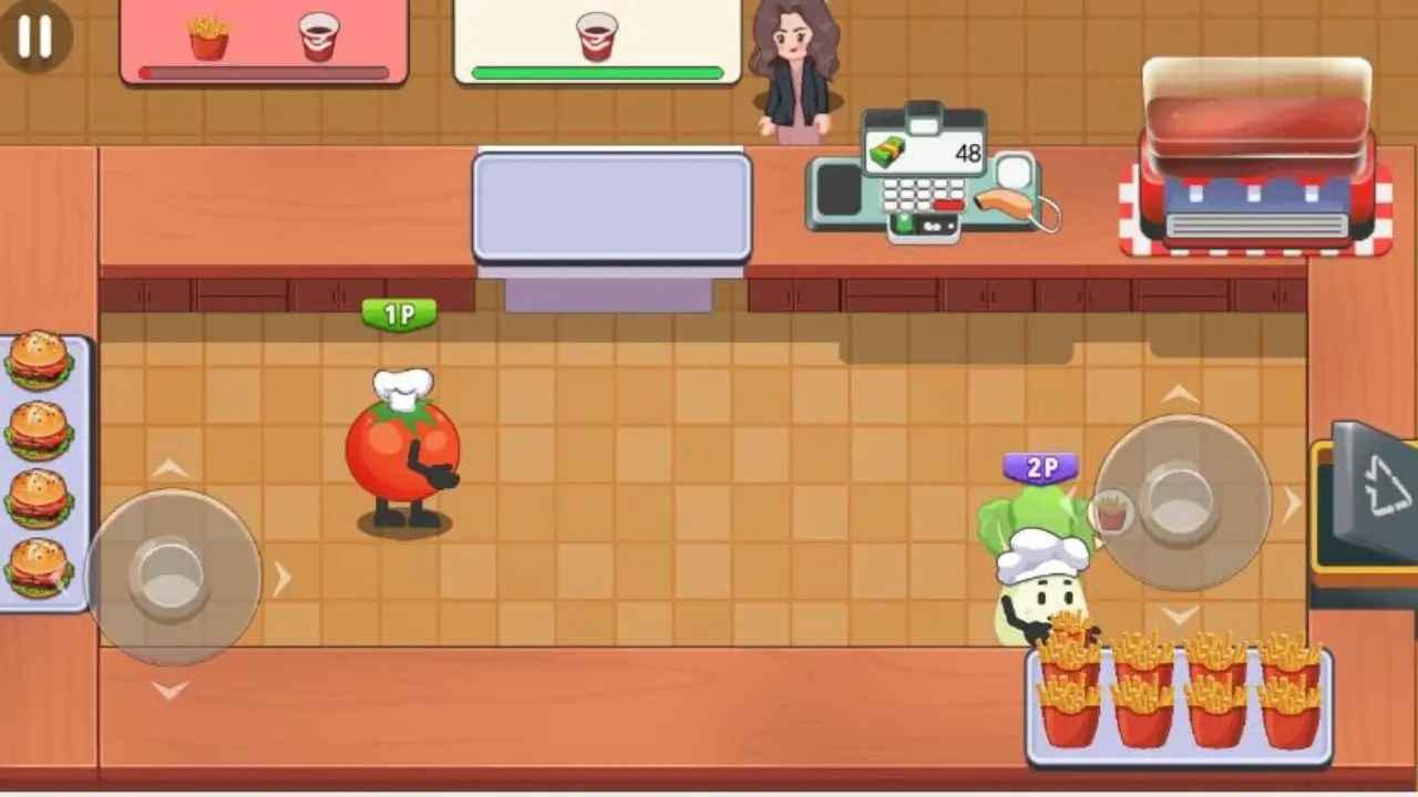 双人厨房料理模拟器存档版