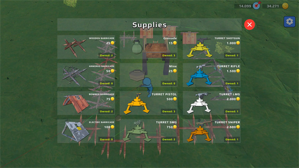 死亡浪潮:僵尸防御免广告版