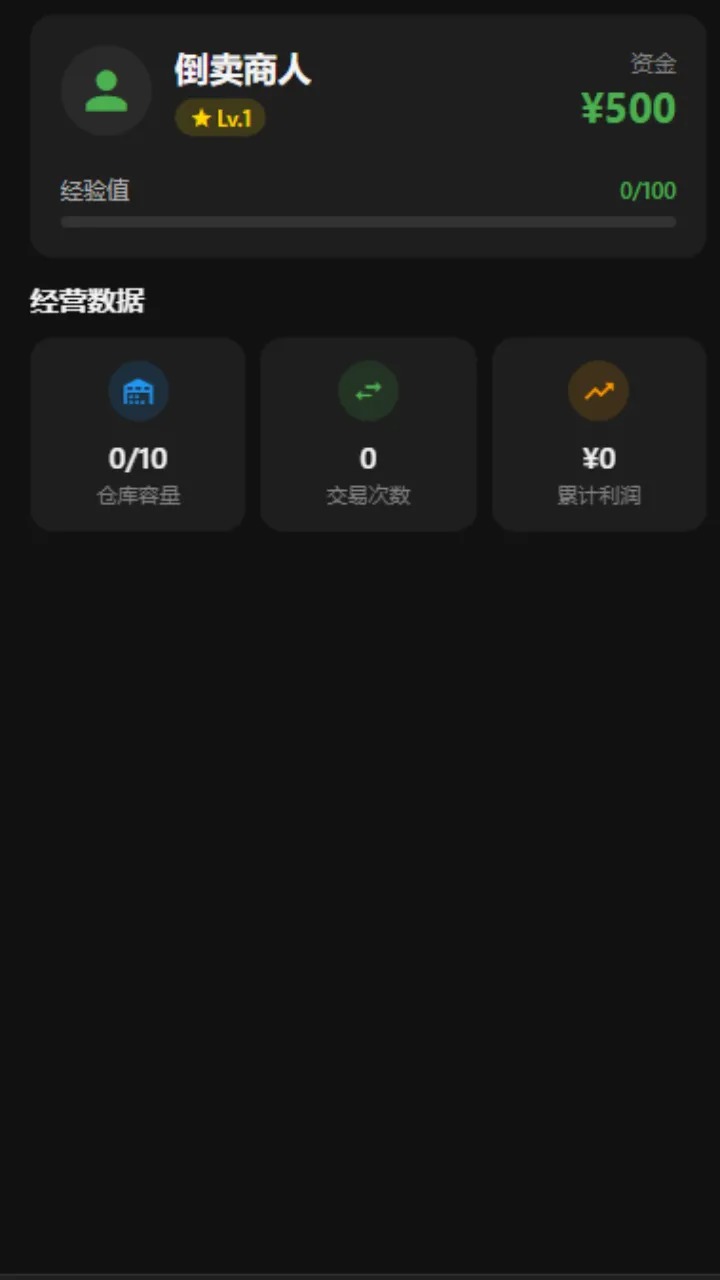 倒卖商人存档版