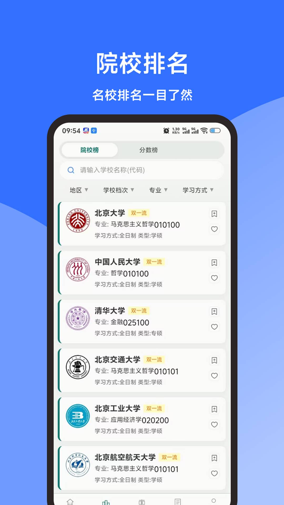 考研调剂雷达定制版