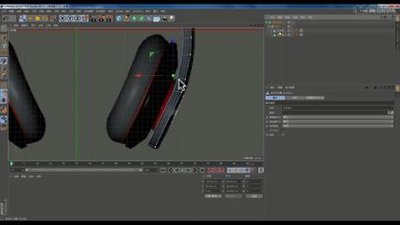 C4D模型如何设置为线条显示