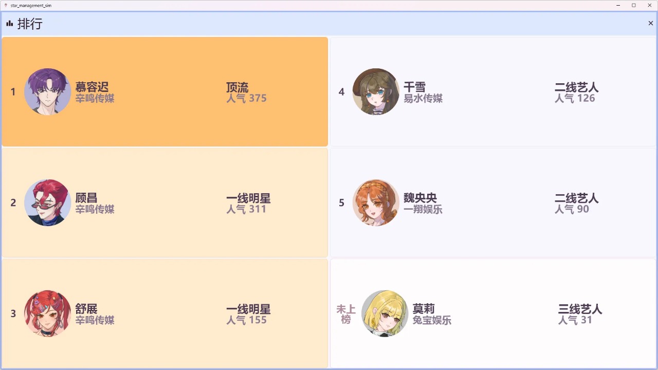 星梦养成记汉化版