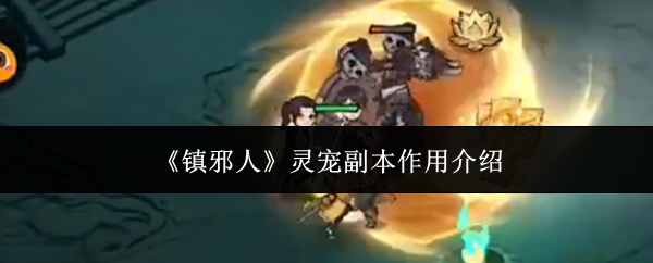 《镇邪人》灵宠副本作用介绍
