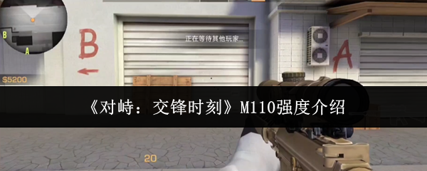 《对峙：交锋时刻》M110强度介绍