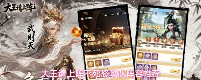 大王请上阵不死怒攻队阵容推荐