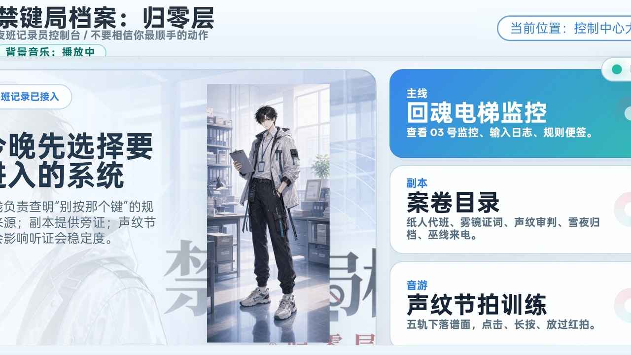 禁键局档案：归零层完整版