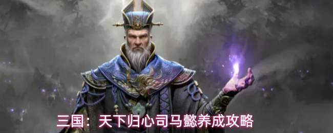 三国：天下归心司马懿养成攻略