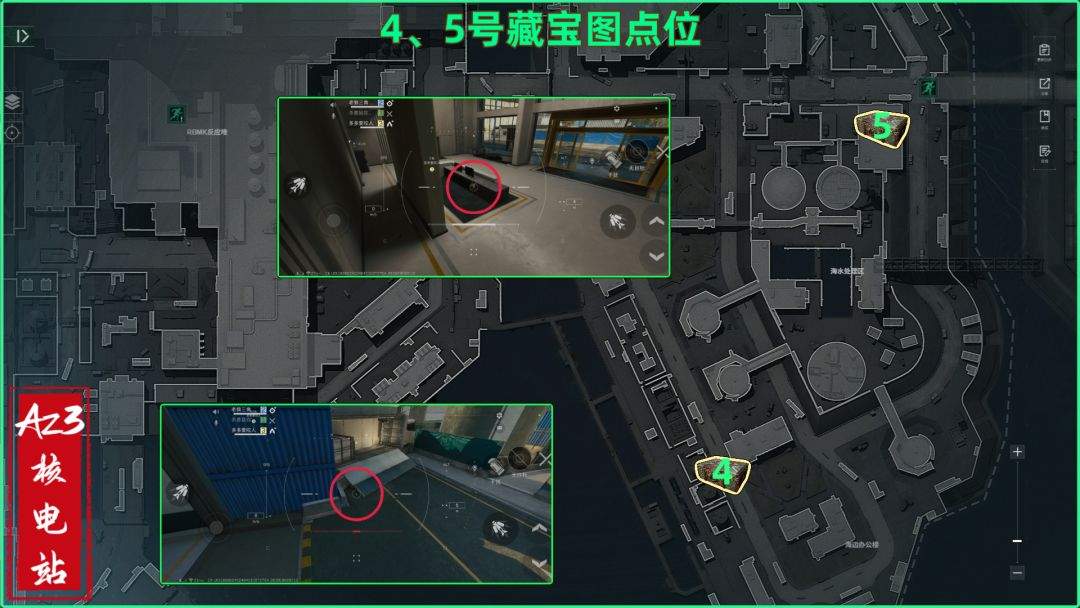 三角洲行动AZ3藏宝图具体位置