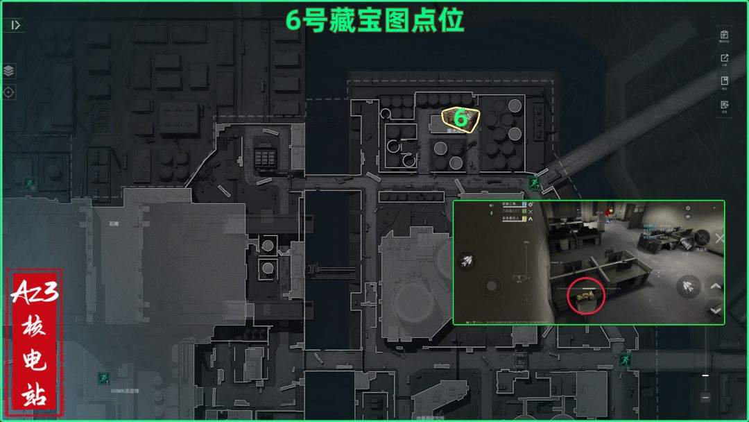 三角洲行动AZ3藏宝图具体位置