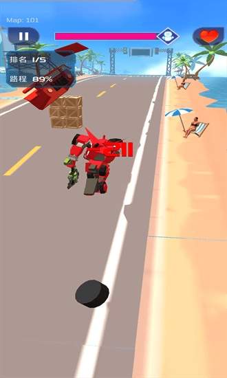粉碎汽车机器人赛车移植版