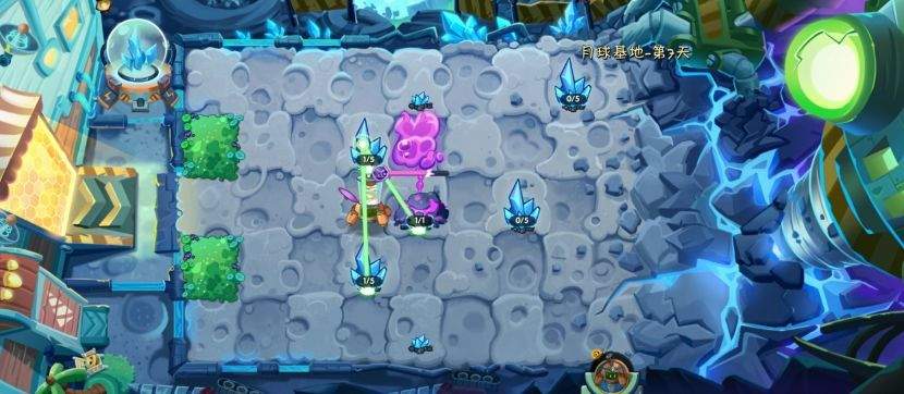 植物大战僵尸2月球基地第7关普通难度攻略