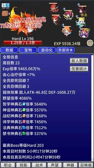 战斗力膨胀中先行服