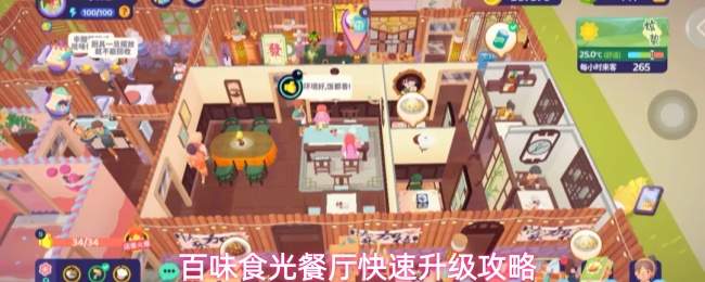 百味食光餐厅快速升级攻略
