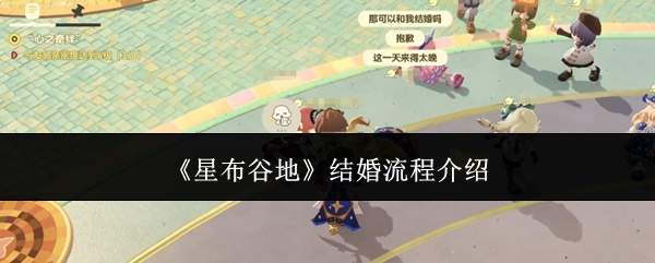 星布谷地结婚流程详解