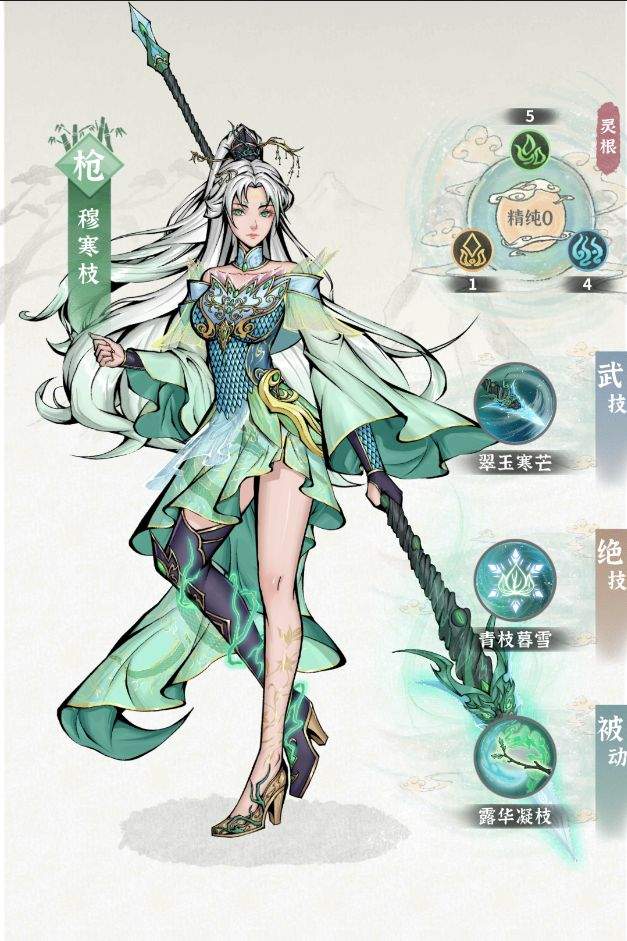 碧海苍云录穆寒枝角色介绍