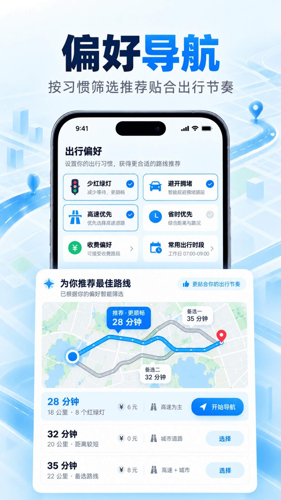 实时高清简洁地图自定义版