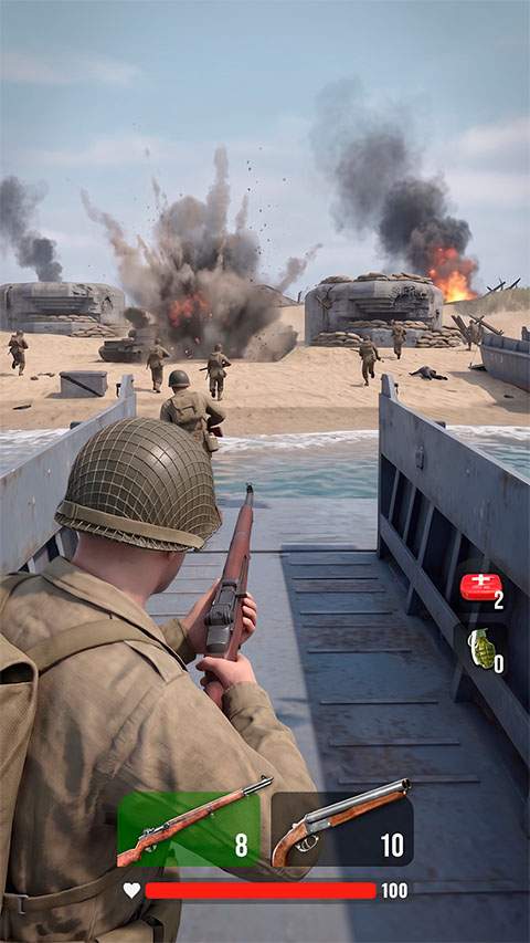 二战枪战射击(Shoot Out WW2)存档版