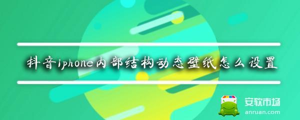 抖音iphone内部结构动态壁纸如何设置？iphone内部结构动态壁纸设置方法介绍