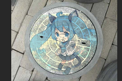 PS在井盖上涂鸦怎么操作？井盖进行美化方法详解