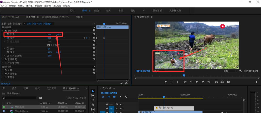Premiere怎么打造视频画中画特效？制作视频画中画特效教程分享