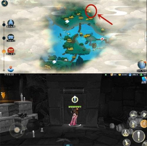 剑网3指尖江湖稻香村密室位置在哪？稻香村密室位置图文一览